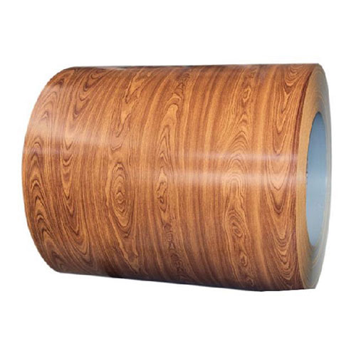 Color coated wood grain aluminum coil