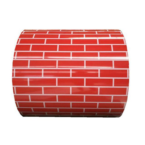 Color coated brick aluminum coil 